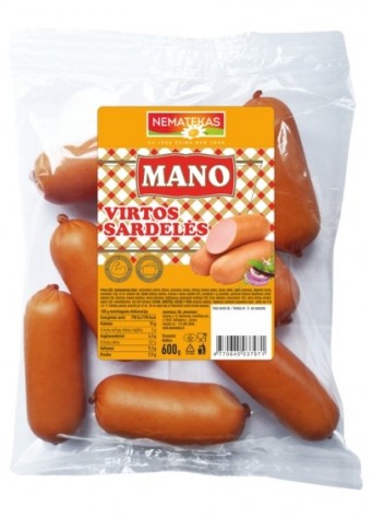 Virtos sardelės Mano 600g